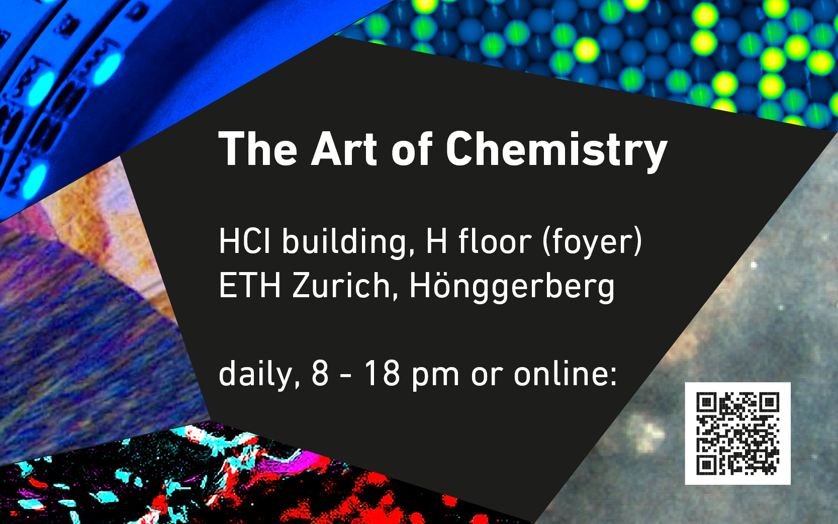 Button to the Art of Chemistry exhibition online
