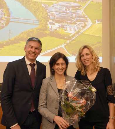 Prof. Dr. Roger Schibli (left), Dr. Francesca Borgna und PD Dr. Cristina Müller (right)
